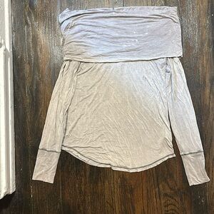 Free people off shoulder shirt